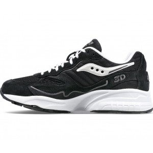 Saucony 3d Grid Hurricane Black White Men