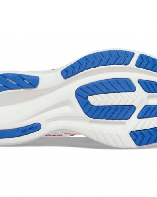 Saucony Banner Ride 15 White Blue Red Men Saucony Banner Ride 15 White Blue Red Men