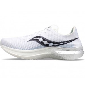 Saucony Endorphin Pro+ White Black Men