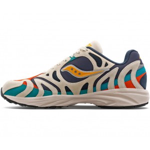 Saucony Grid Azura 2000 Changing Tides White Blue Men