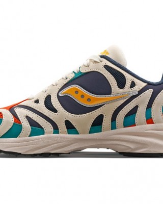 Saucony Grid Azura 2000 Changing Tides White Blue Men