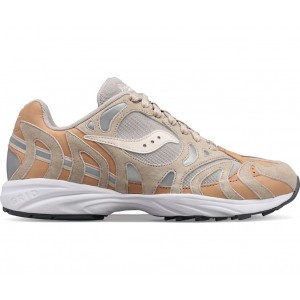 Saucony Grid Azura 2000 Premium Beige Silver Men