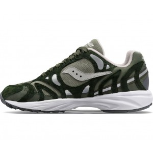 Saucony Grid Azura 2000 Premium Green Silver Men