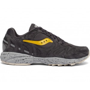 Saucony Grid Azura 2000 Black Yellow Men