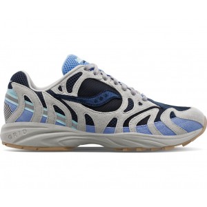 Saucony Grid Azura 2000 Grey Dark Blue Men