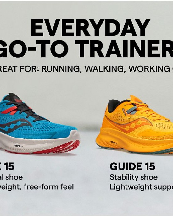Saucony Guide 15 Blue Men Saucony Guide 15 Blue Men