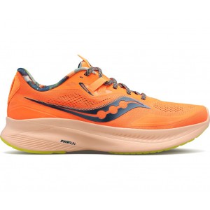 Saucony Guide 15 Orange Green Men