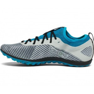 Saucony Havok Xc 2 Spike Grey Blue Men