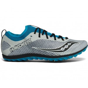 Saucony Havok Xc 2 Spike Grey Blue Men