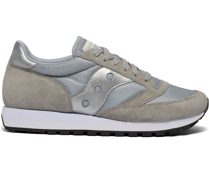 Saucony jazz 18 clearance mens silver