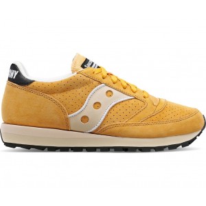 Saucony Jazz 81 Suede Mustard Grey Men