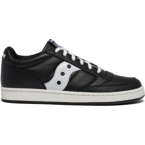Saucony jazz black and white on sale