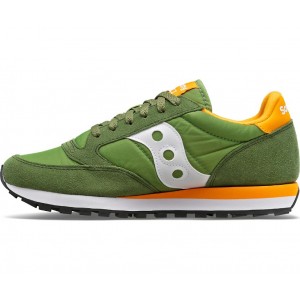 Saucony Jazz Green White Orange Men