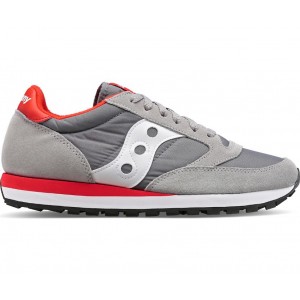 Saucony Jazz Grey White Red Men