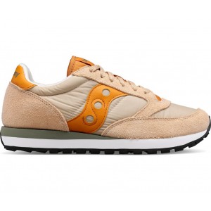 Saucony Jazz Khaki Orange Men