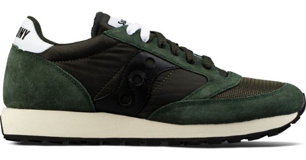 Saucony jazz original vintage trainers in green hotsell