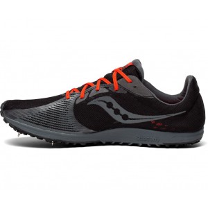 Saucony Kilkenny Xc9 Spike Black Grey Men