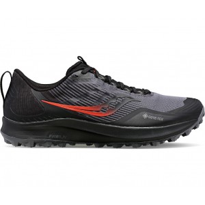 Saucony Peregrine 12 Gtx Grey Black Men