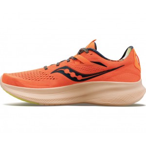 Saucony Ride 15 Orange Green Men