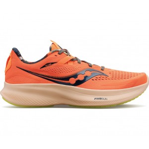 Saucony Ride 15 Orange Green Men