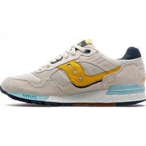 Saucony Shadow 5000 Premium White Yellow Men