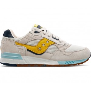 Saucony Shadow 5000 Premium White Yellow Men