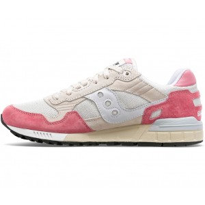 Saucony Shadow 5000 White Pink Men