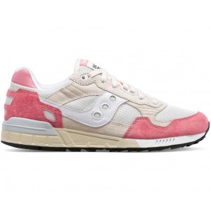 Saucony Shadow 5000 White Pink Men