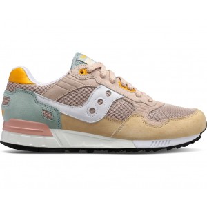 Saucony Shadow 5000 White Beige Green Men