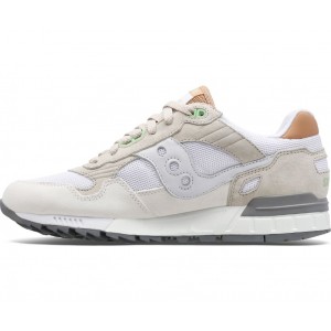 Saucony Shadow 5000 White Light Grey Men