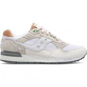 Saucony Shadow 5000 White Light Grey Men