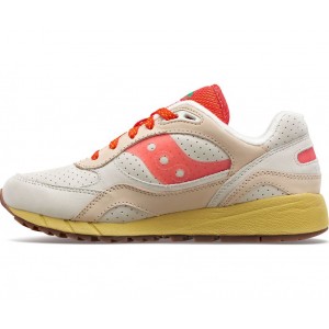 Saucony Shadow 6000 New York Beige Red Men