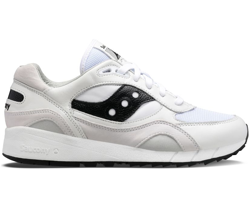 Saucony Shadow 6000 Premium White Black Men