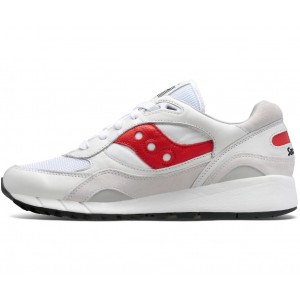 Saucony Shadow 6000 Premium White Red Men