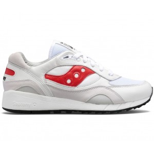 Saucony Shadow 6000 Premium White Red Men