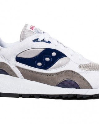 Saucony Shadow 6000 White Grey Navy Men