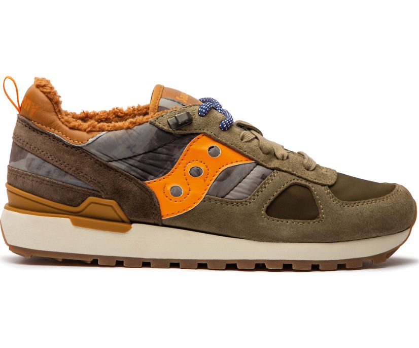 Saucony Shadow Original Retro Mountain Green Brown Orange Men