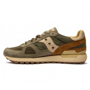 Saucony Shadow Green Brown Men