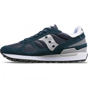 Saucony Shadow Navy Brown Men