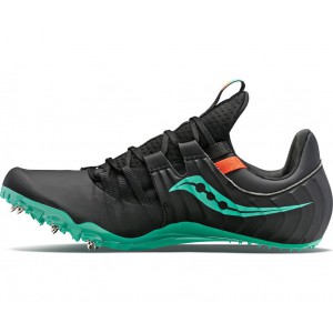 Saucony Showdown 5 Spike Black Mint Men