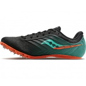 Saucony Spitfire 5 Spike Black Mint Men