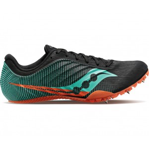 Saucony Spitfire 5 Spike Black Mint Men