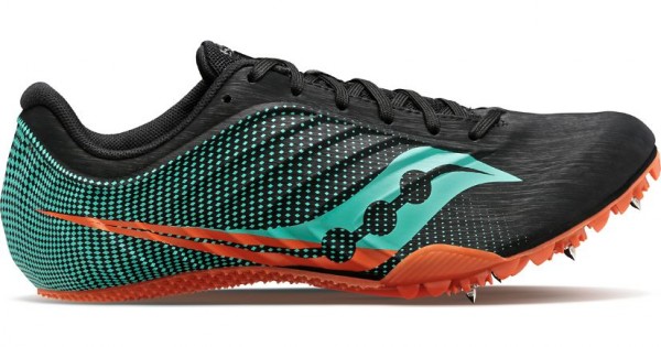 Saucony Spitfire 5 Spike Black Mint Men