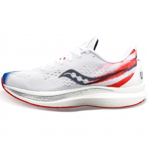 Saucony Stars & Stripes Endorphin Speed 2 Red White Blue Men