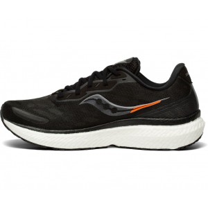 Saucony Triumph 19 Black White Men