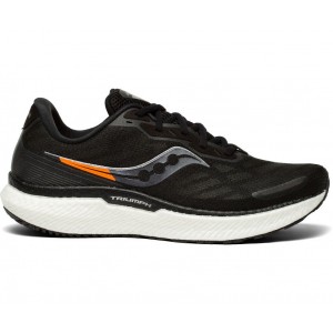 Saucony Triumph 19 Black White Men