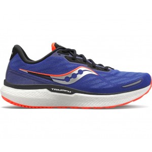 Saucony Triumph 19 Blue Red Men