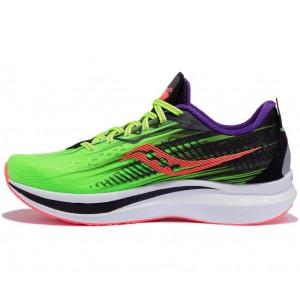 Saucony Vizipro Endorphin Speed 2 Fluorescent Purple Men