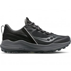 Saucony Xodus Ultra Black Grey Men