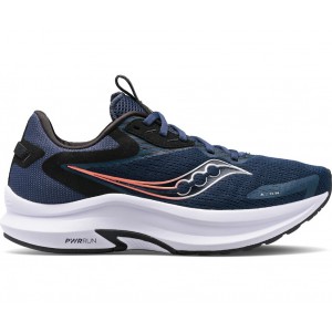 Saucony Axon 2 Navy Silver Women